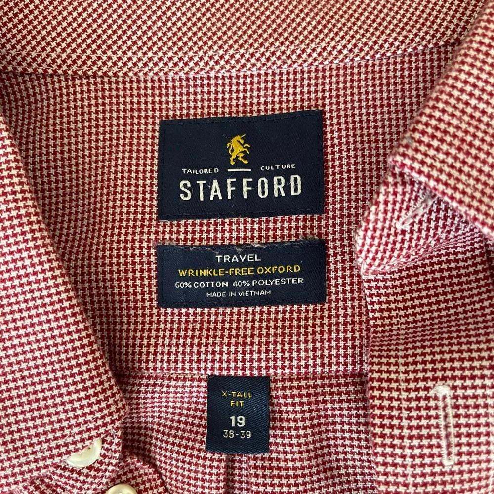 Men’s Big and Tall Dress Shirt - Picture 2 of 2